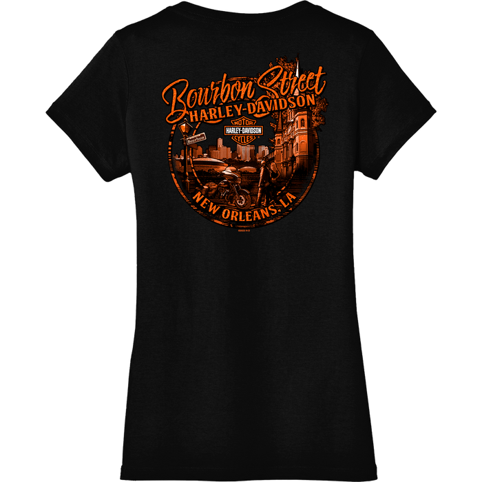 Expression Street Women's Short Sleeve V-Neck Shirt