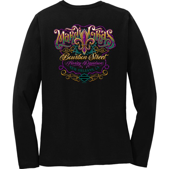 Mardi Gras Carnival Women's Long Sleeve T-Shirt