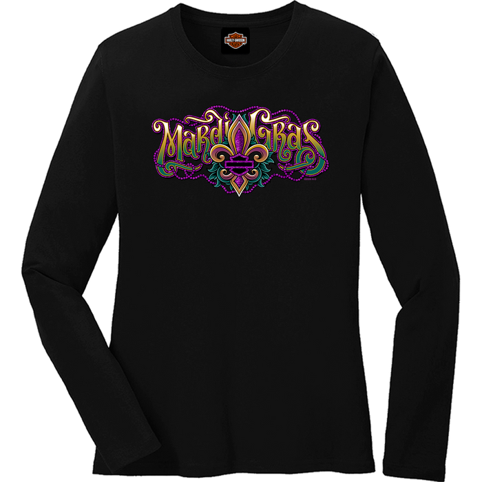 Mardi Gras Carnival Women's Long Sleeve T-Shirt