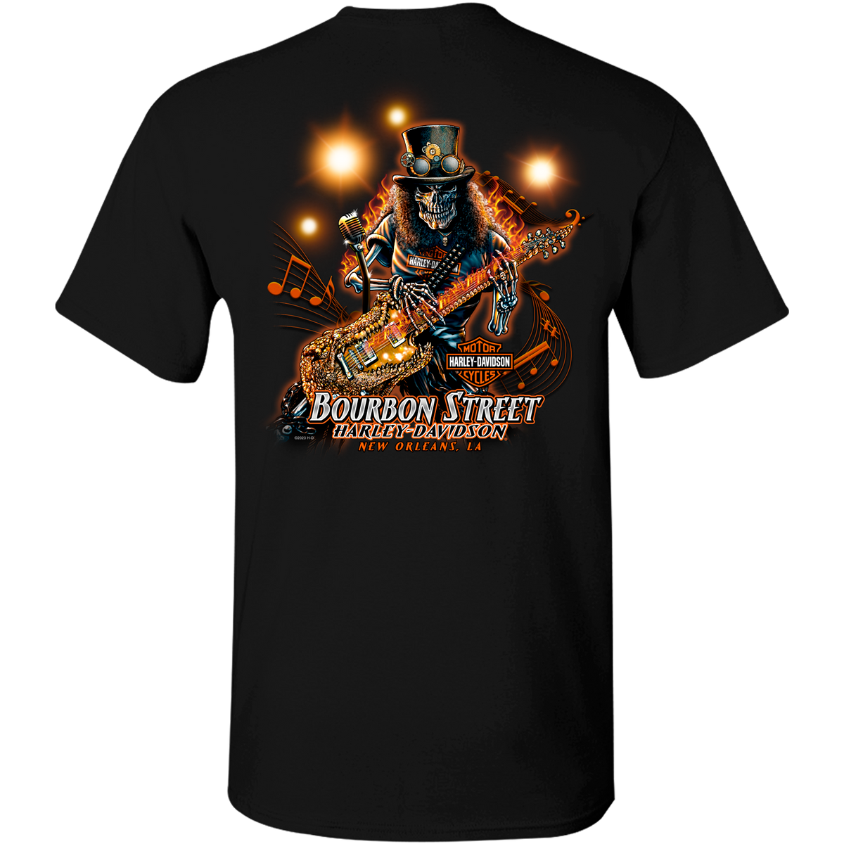 Street Rocker Street Rocker Men's Short Sleeve T-Shirt — Bourbon Street Harley-Davidson