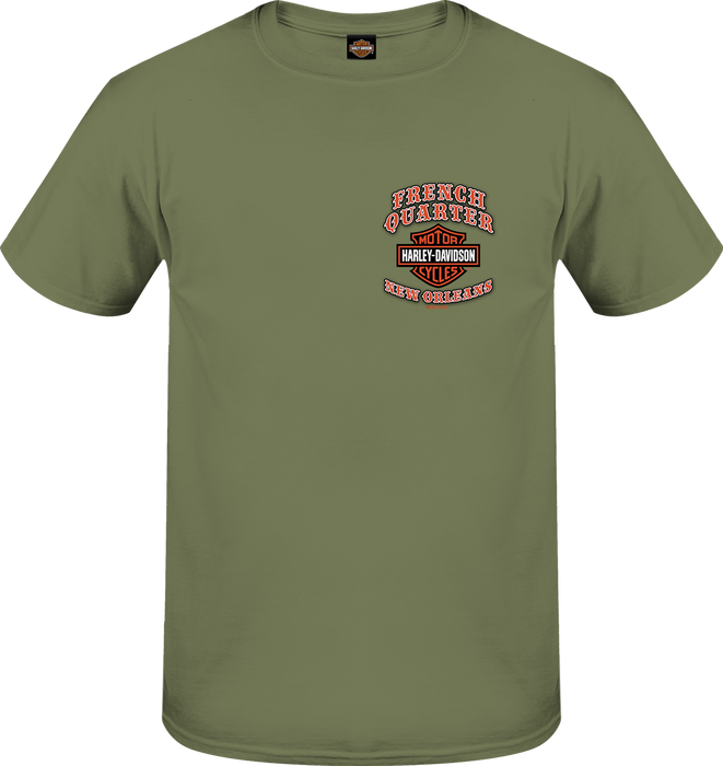 Gator Pub Men's Short Sleeve T-Shirt — Bourbon Street Harley-Davidson