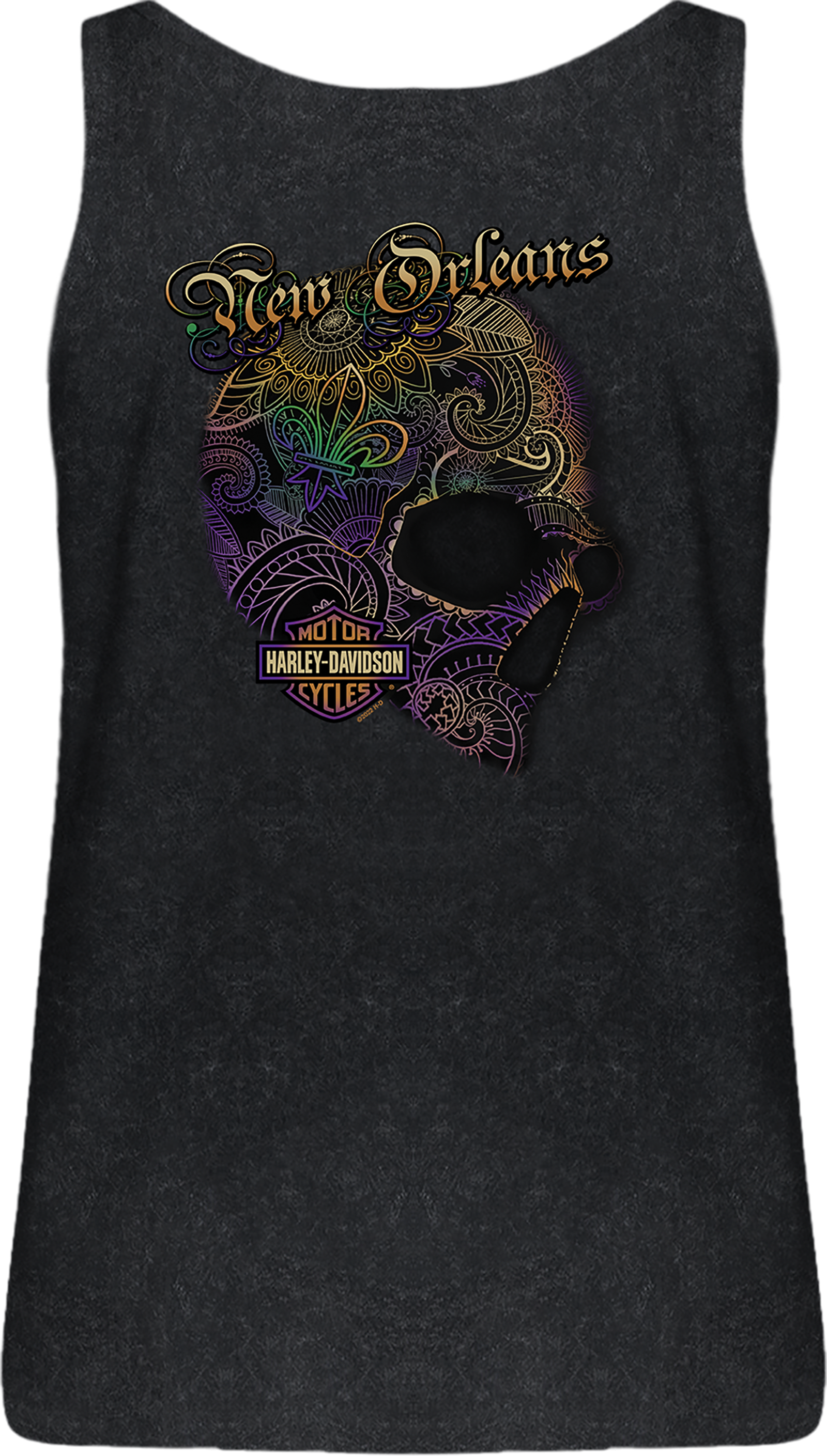Laced Women's Tank Top — Bourbon Street Harley-Davidson