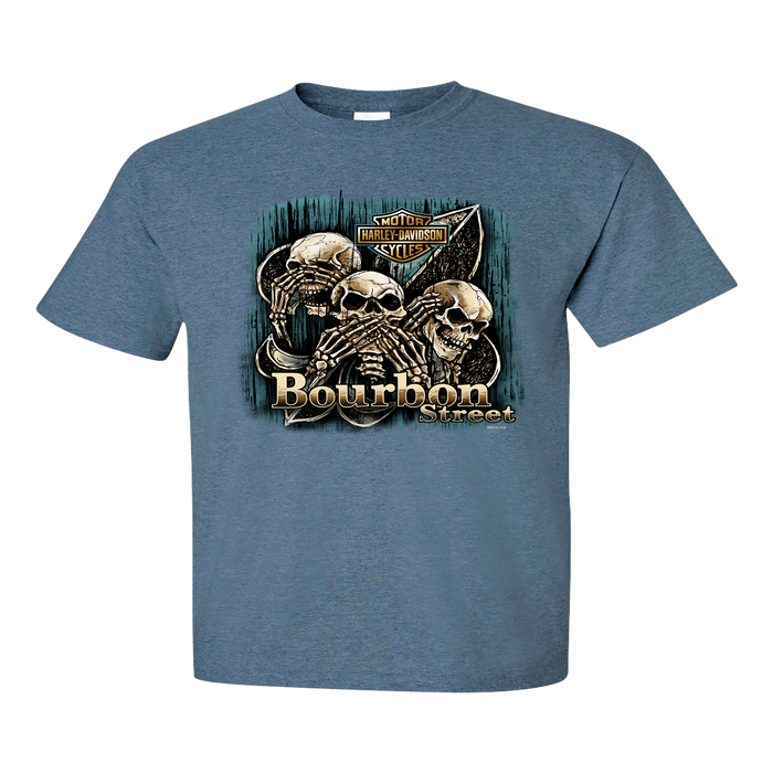 Triple Skull Men's Short Sleeve T-Shirt