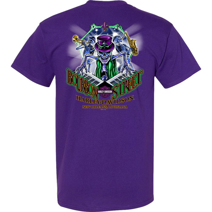 Purple harley best sale davidson shirt